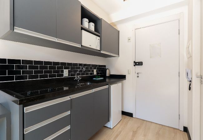 Apartamento en São Paulo - Flat com academia próximo à estação da Luz Apartamento en São Paulo - Flat com academia próximo à estação da Luz