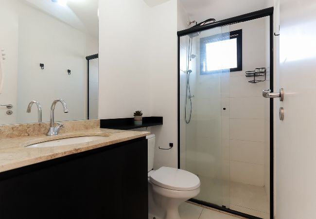 Apartamento en São Paulo - Flat com academia próximo à estação da Luz Apartamento en São Paulo - Flat com academia próximo à estação da Luz