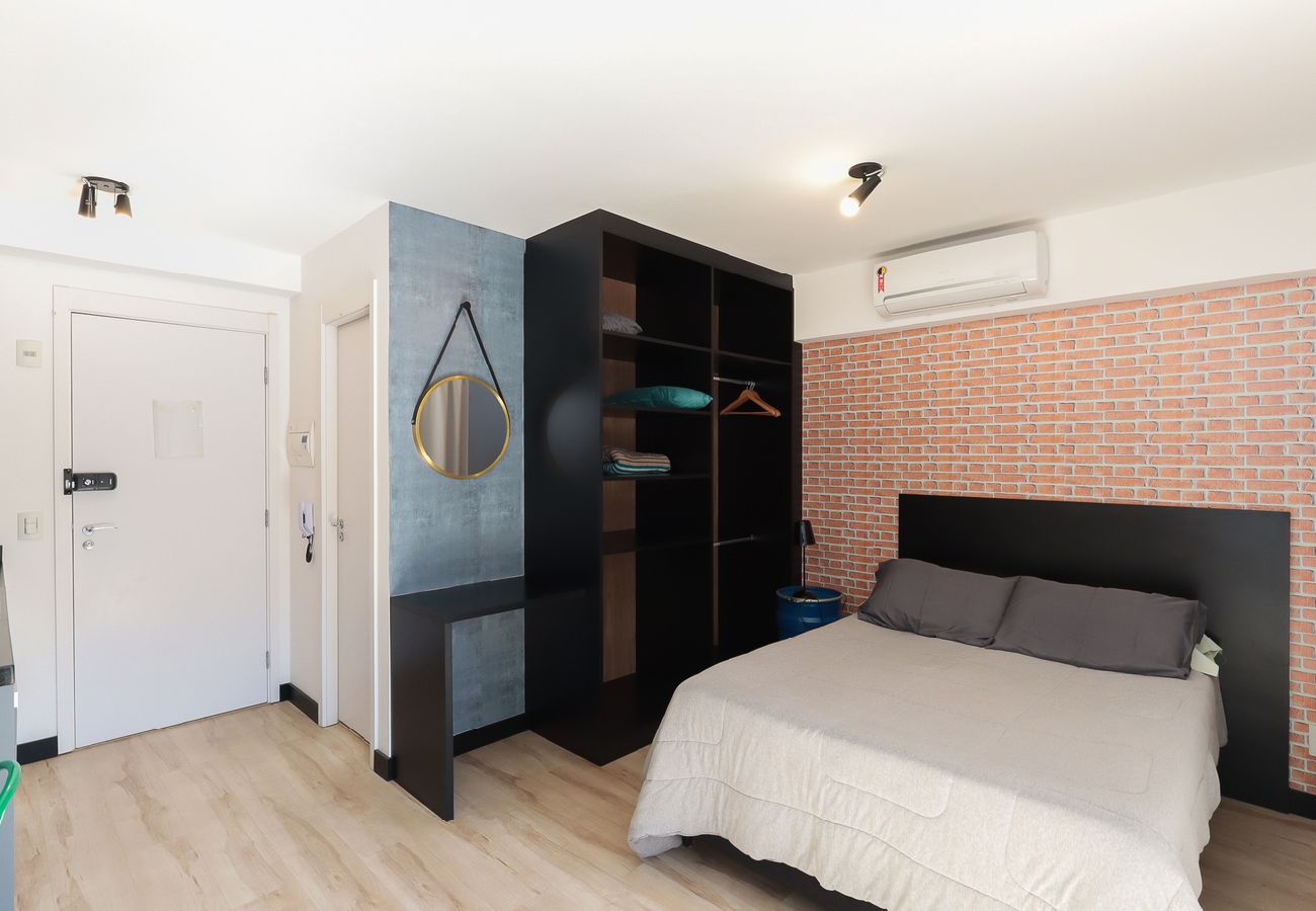 Apartamento en São Paulo - Flat com academia próximo à estação da Luz Apartamento en São Paulo - Flat com academia próximo à estação da Luz