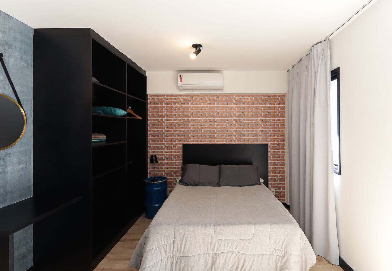 Apartamento en São Paulo - Flat com academia próximo à estação da Luz Apartamento en São Paulo - Flat com academia próximo à estação da Luz