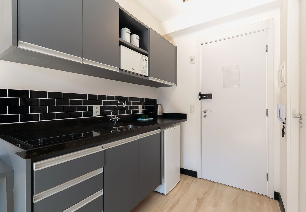 Apartamento en São Paulo - Flat com academia próximo à estação da Luz Apartamento en São Paulo - Flat com academia próximo à estação da Luz