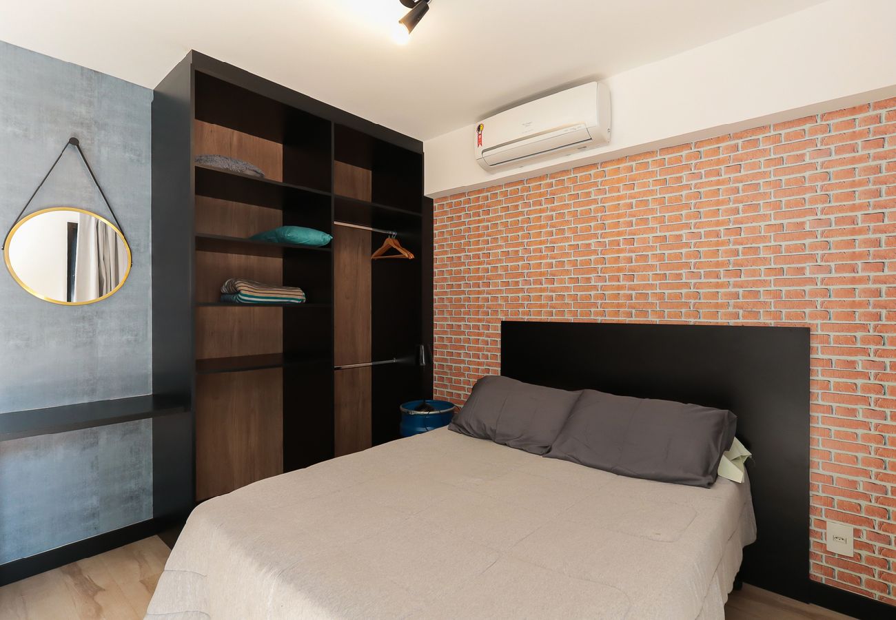 Apartamento en São Paulo - Flat com academia próximo à estação da Luz Apartamento en São Paulo - Flat com academia próximo à estação da Luz