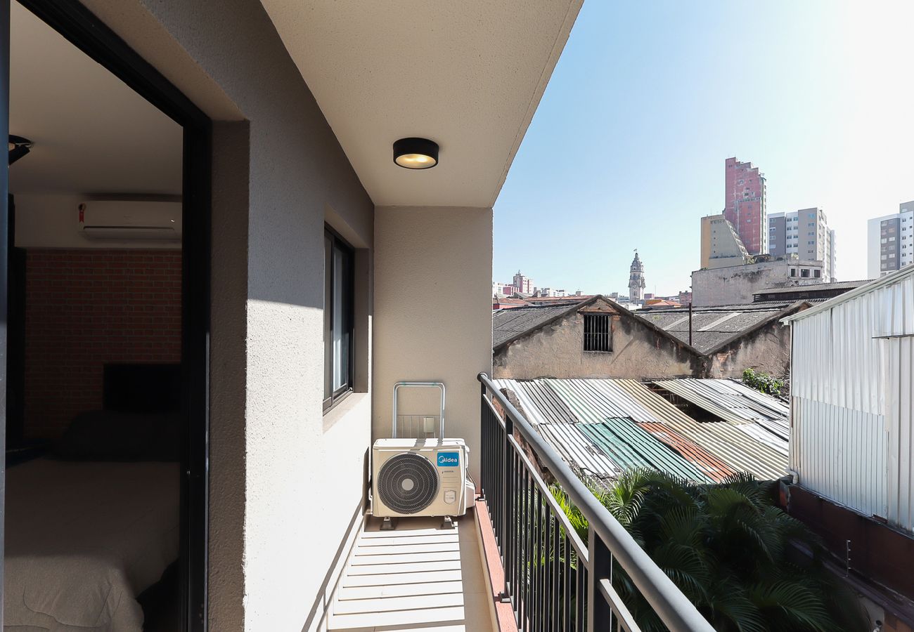 Apartamento en São Paulo - Flat com academia próximo à estação da Luz Apartamento en São Paulo - Flat com academia próximo à estação da Luz