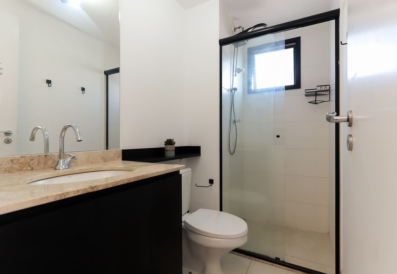 Apartamento en São Paulo - Flat com academia próximo à estação da Luz Apartamento en São Paulo - Flat com academia próximo à estação da Luz