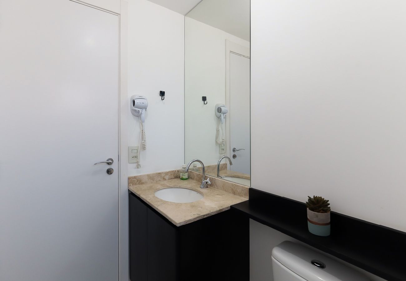 Apartamento en São Paulo - Flat com academia próximo à estação da Luz Apartamento en São Paulo - Flat com academia próximo à estação da Luz