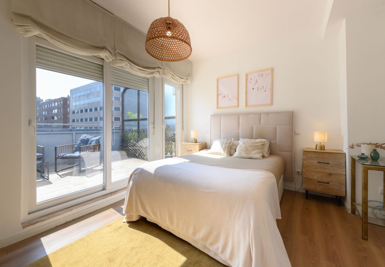 Apartamento en Madrid -  Piso en Madrid_ 2 dormitorios y terraza privada.Temporal Apartamento en Madrid -  Piso en Madrid_ 2 dormitorios y terraza privada.Temporal