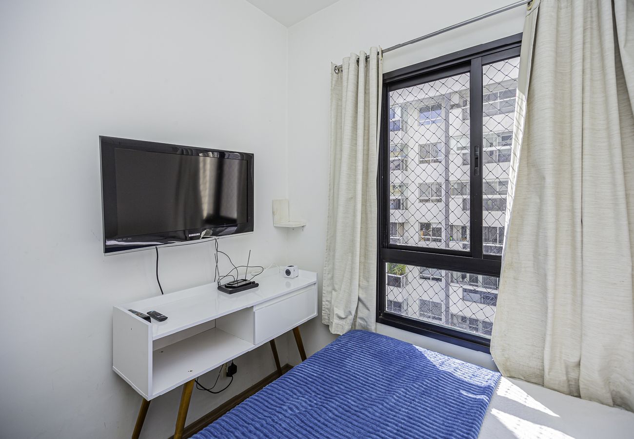 Apartamento en São Paulo - Apto c/ piscina, academia e garagem na Zona Sul Apartamento en São Paulo - Apto c/ piscina, academia e garagem na Zona Sul