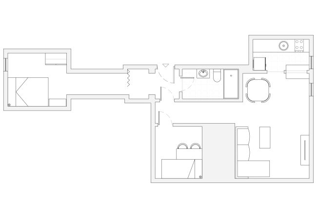 Apartamento en Madrid - Piso de 2 dormitorios en pleno centro de Madrid: ubicación y comodidad Apartamento en Madrid - Piso de 2 dormitorios en pleno centro de Madrid: ubicación y comodidad