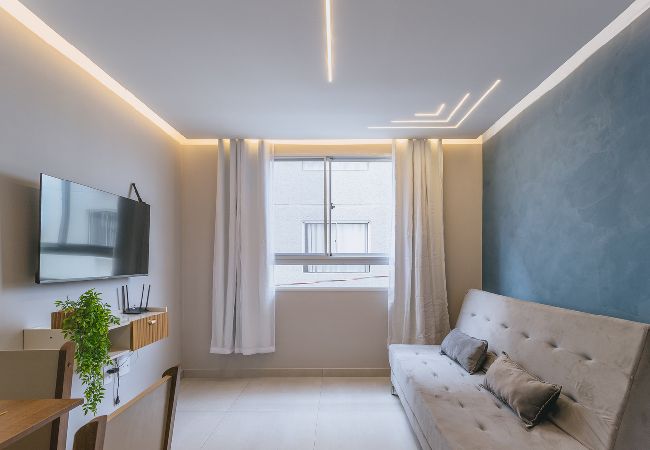 Apartamento en Rio de Janeiro - Apto pet-friendly com Ar e garagem no Recreio