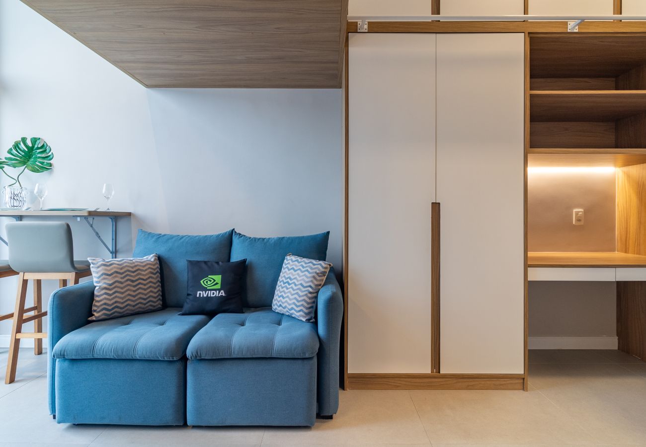 Estudio en São Paulo - OSCAR FREIRE, PISCINA, ACADEMIA Estudio en São Paulo - OSCAR FREIRE, PISCINA, ACADEMIA