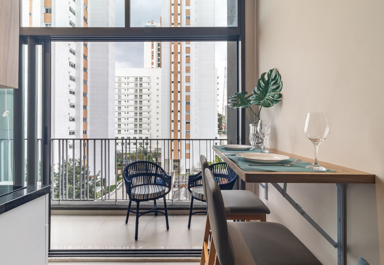 Estudio en São Paulo - OSCAR FREIRE, PISCINA, ACADEMIA Estudio en São Paulo - OSCAR FREIRE, PISCINA, ACADEMIA