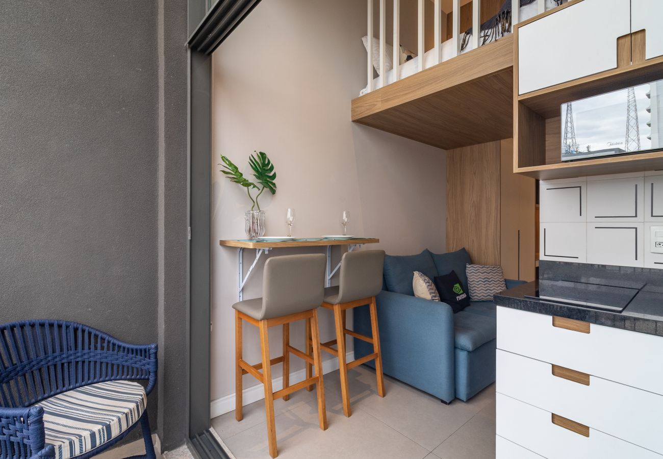 Estudio en São Paulo - OSCAR FREIRE, PISCINA, ACADEMIA Estudio en São Paulo - OSCAR FREIRE, PISCINA, ACADEMIA