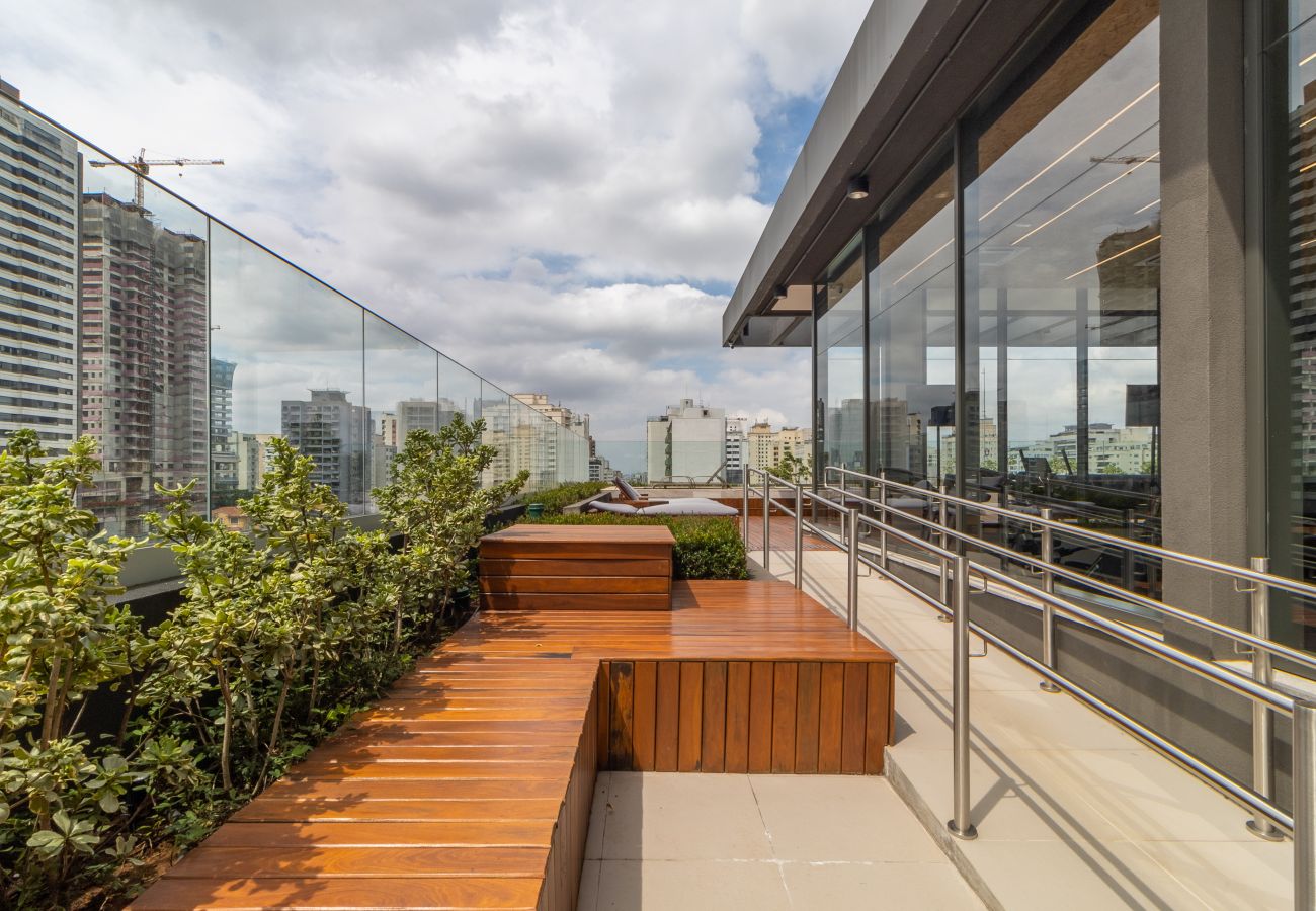 Estudio en São Paulo - OSCAR FREIRE, PISCINA, ACADEMIA Estudio en São Paulo - OSCAR FREIRE, PISCINA, ACADEMIA