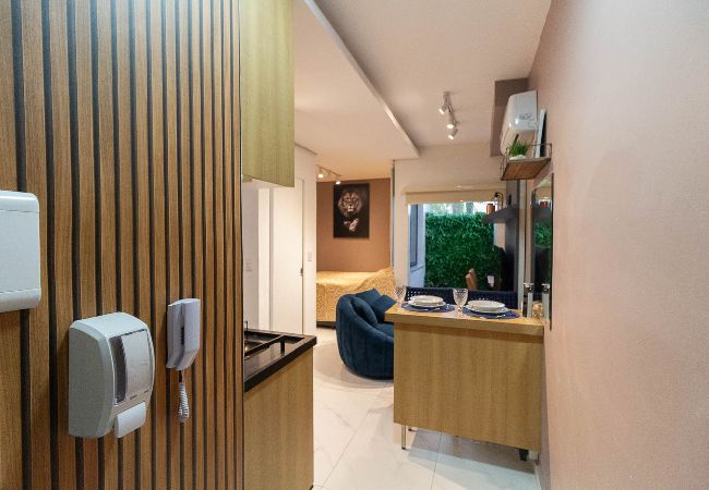 Apartamento en São Paulo - Studio completo pet-friendly próximo ao Allianz Apartamento en São Paulo - Studio completo pet-friendly próximo ao Allianz