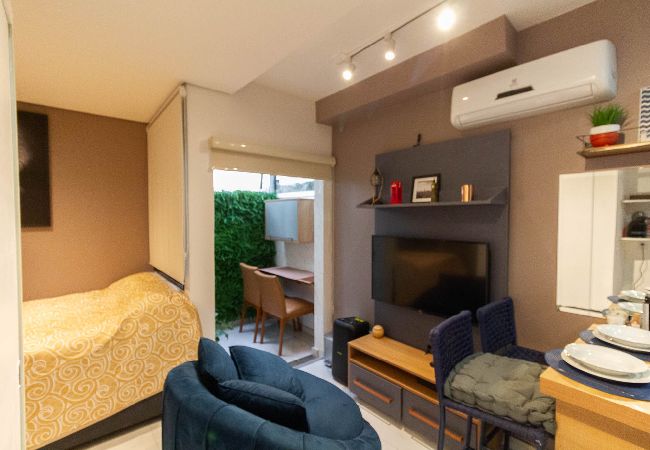 Apartamento en São Paulo - Studio completo pet-friendly próximo ao Allianz Apartamento en São Paulo - Studio completo pet-friendly próximo ao Allianz