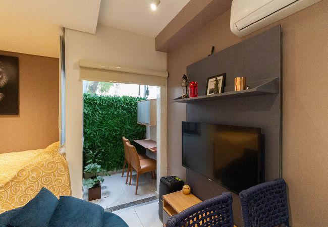 Apartamento en São Paulo - Studio completo pet-friendly próximo ao Allianz Apartamento en São Paulo - Studio completo pet-friendly próximo ao Allianz