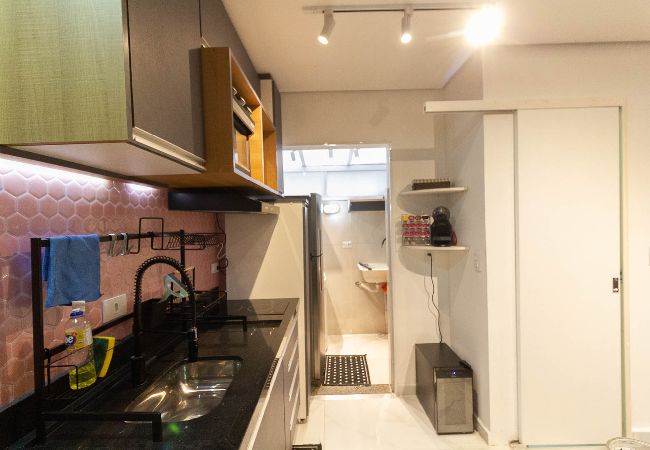 Apartamento en São Paulo - Studio completo pet-friendly próximo ao Allianz Apartamento en São Paulo - Studio completo pet-friendly próximo ao Allianz