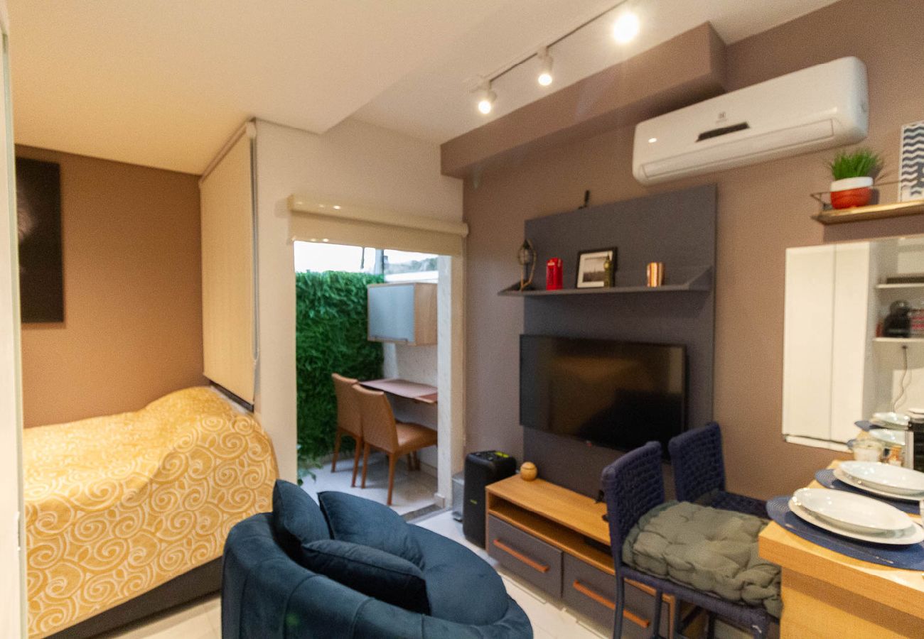 Apartamento en São Paulo - Studio completo pet-friendly próximo ao Allianz Apartamento en São Paulo - Studio completo pet-friendly próximo ao Allianz