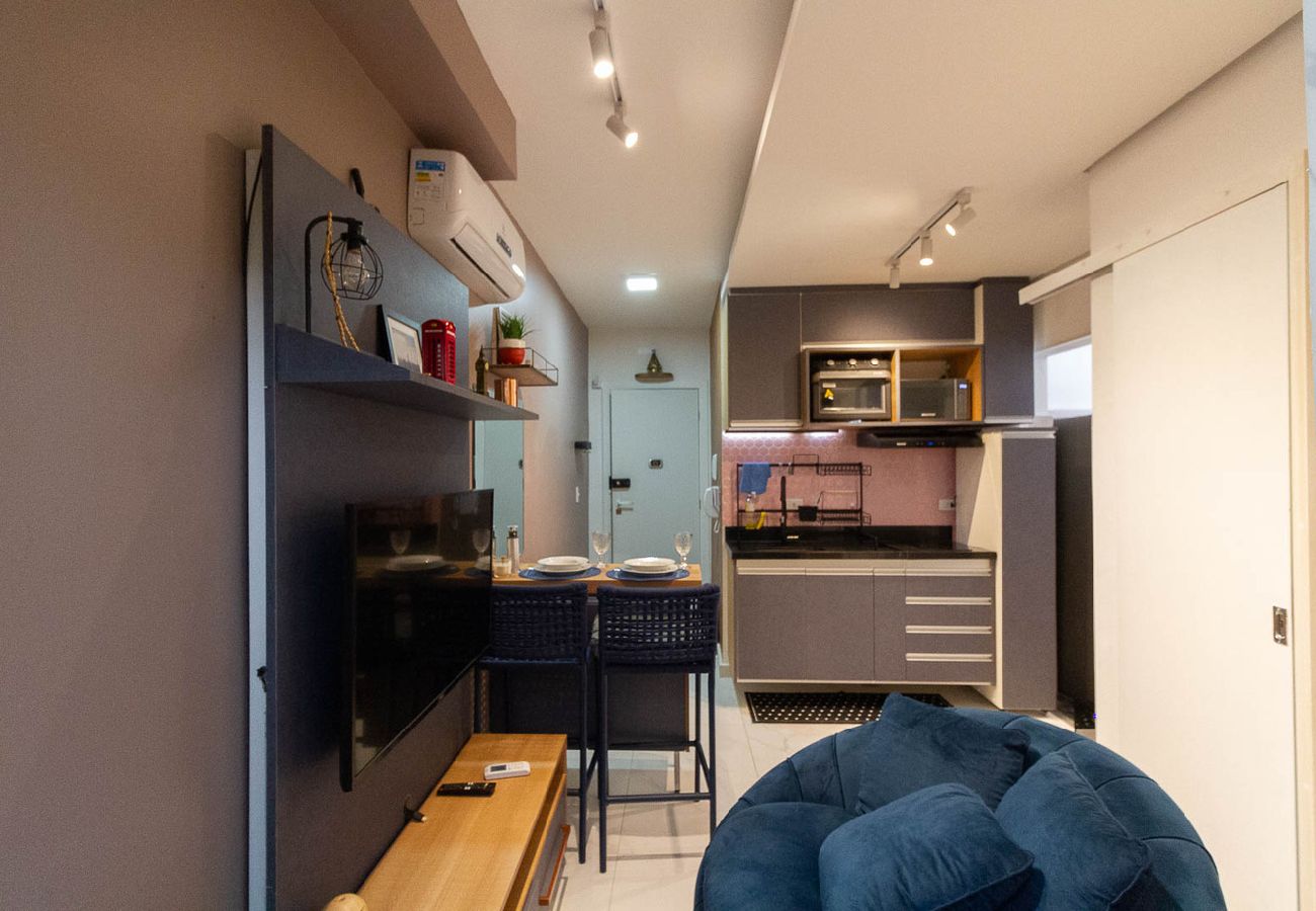 Apartamento en São Paulo - Studio completo pet-friendly próximo ao Allianz Apartamento en São Paulo - Studio completo pet-friendly próximo ao Allianz