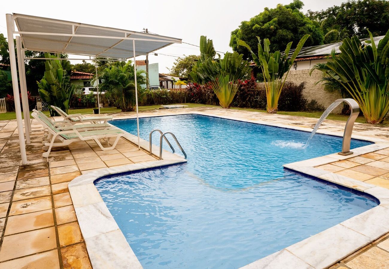 Casa en Ipojuca - Casa com piscina, churrasq, Wi Fi próximo ao mar
