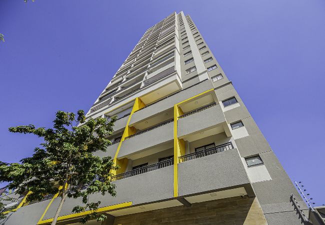 Apartamento en São Paulo - Loft com smart lock e varanda no Bresser Apartamento en São Paulo - Loft com smart lock e varanda no Bresser