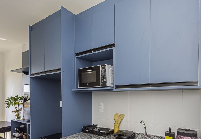 Apartamento en São Paulo - Loft com smart lock e varanda no Bresser Apartamento en São Paulo - Loft com smart lock e varanda no Bresser