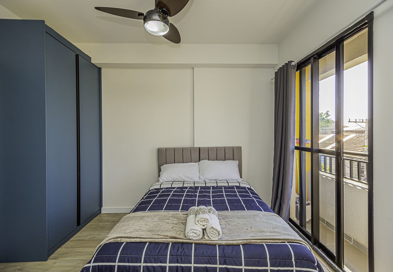 Apartamento en São Paulo - Loft com smart lock e varanda no Bresser Apartamento en São Paulo - Loft com smart lock e varanda no Bresser