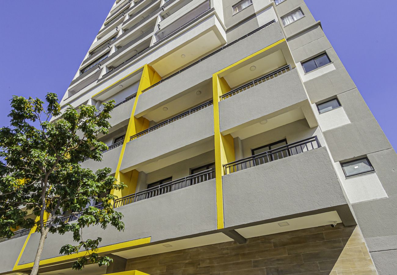 Apartamento en São Paulo - Loft com smart lock e varanda no Bresser Apartamento en São Paulo - Loft com smart lock e varanda no Bresser