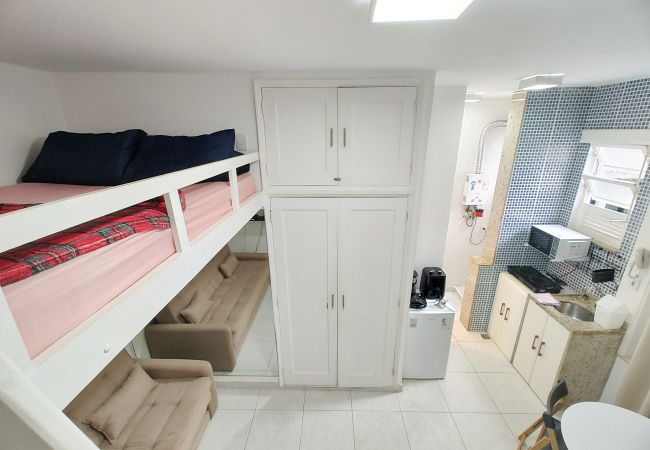 Apartamento en Rio de Janeiro - Góis403|Encantador estudio en Leblon para 4 pers. Apartamento en Rio de Janeiro - Góis403|Encantador estudio en Leblon para 4 pers.