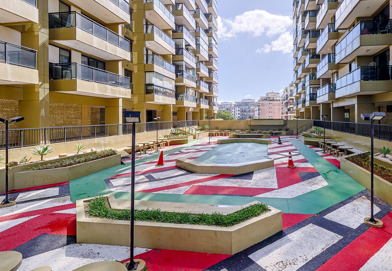 Apartamento en Rio de Janeiro - Barra da Tijuca: Vista Mar, Lazer e Garagem Apartamento en Rio de Janeiro - Barra da Tijuca: Vista Mar, Lazer e Garagem