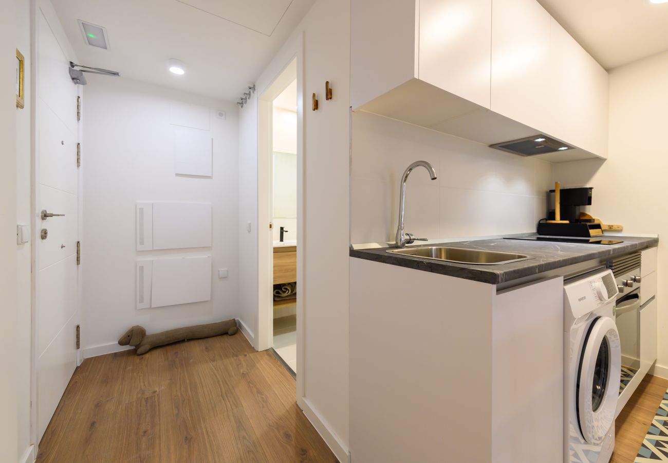 Estudio en San Sebastián de los Reyes - Estudio moderno con terraza privada y excelentes zonas comunes. Temporal Estudio en San Sebastián de los Reyes - Estudio moderno con terraza privada y excelentes zonas comunes. Temporal