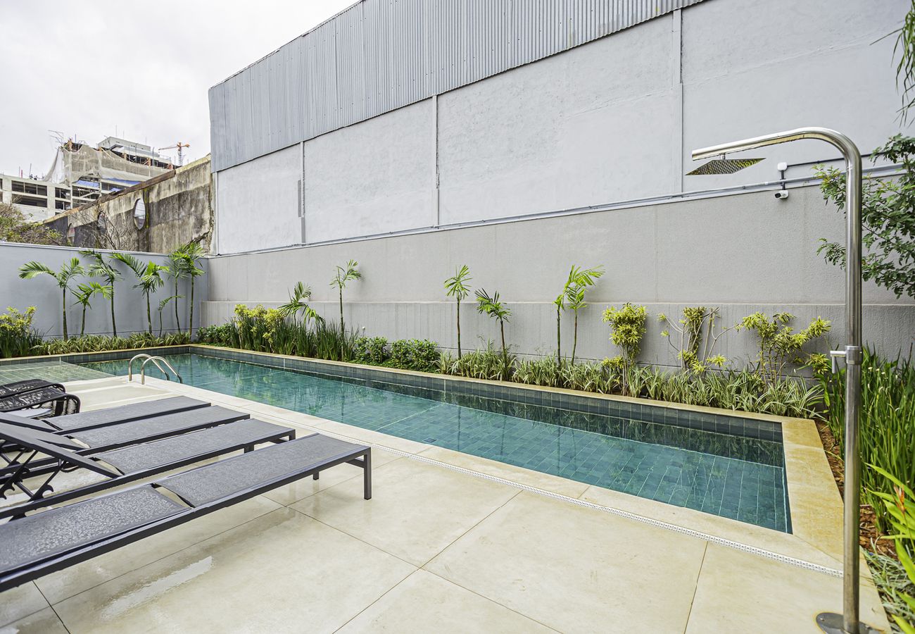Apartamento en São Paulo - Loft com Academia e Piscina em Indianópolis  Apartamento en São Paulo - Loft com Academia e Piscina em Indianópolis