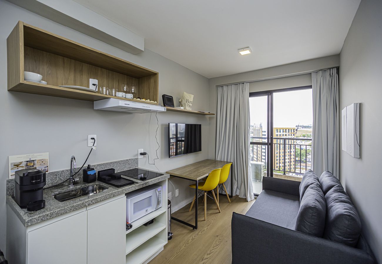 Apartamento en São Paulo - Loft com Academia e Piscina em Indianópolis  Apartamento en São Paulo - Loft com Academia e Piscina em Indianópolis