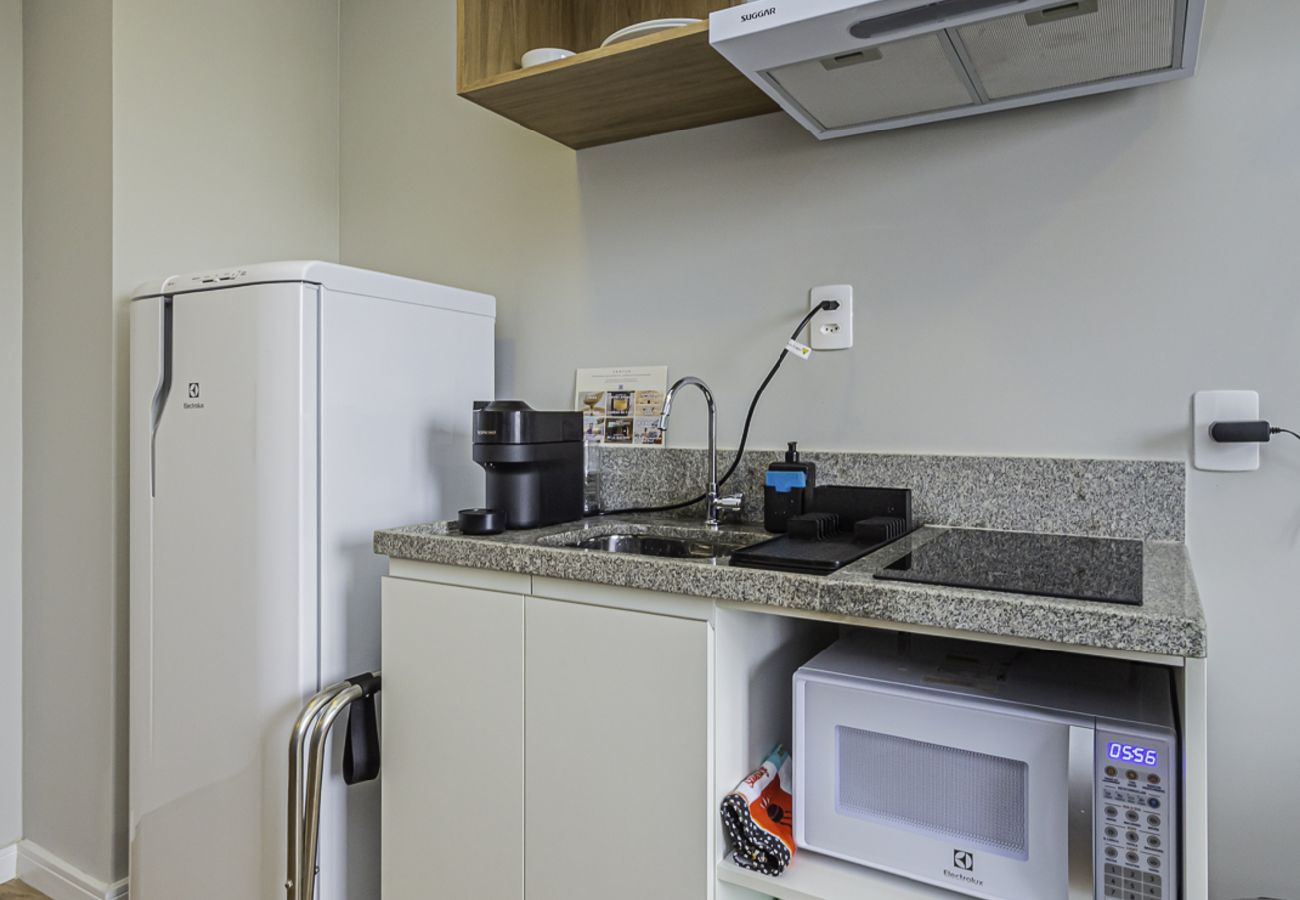 Apartamento en São Paulo - Loft com Academia e Piscina em Indianópolis  Apartamento en São Paulo - Loft com Academia e Piscina em Indianópolis