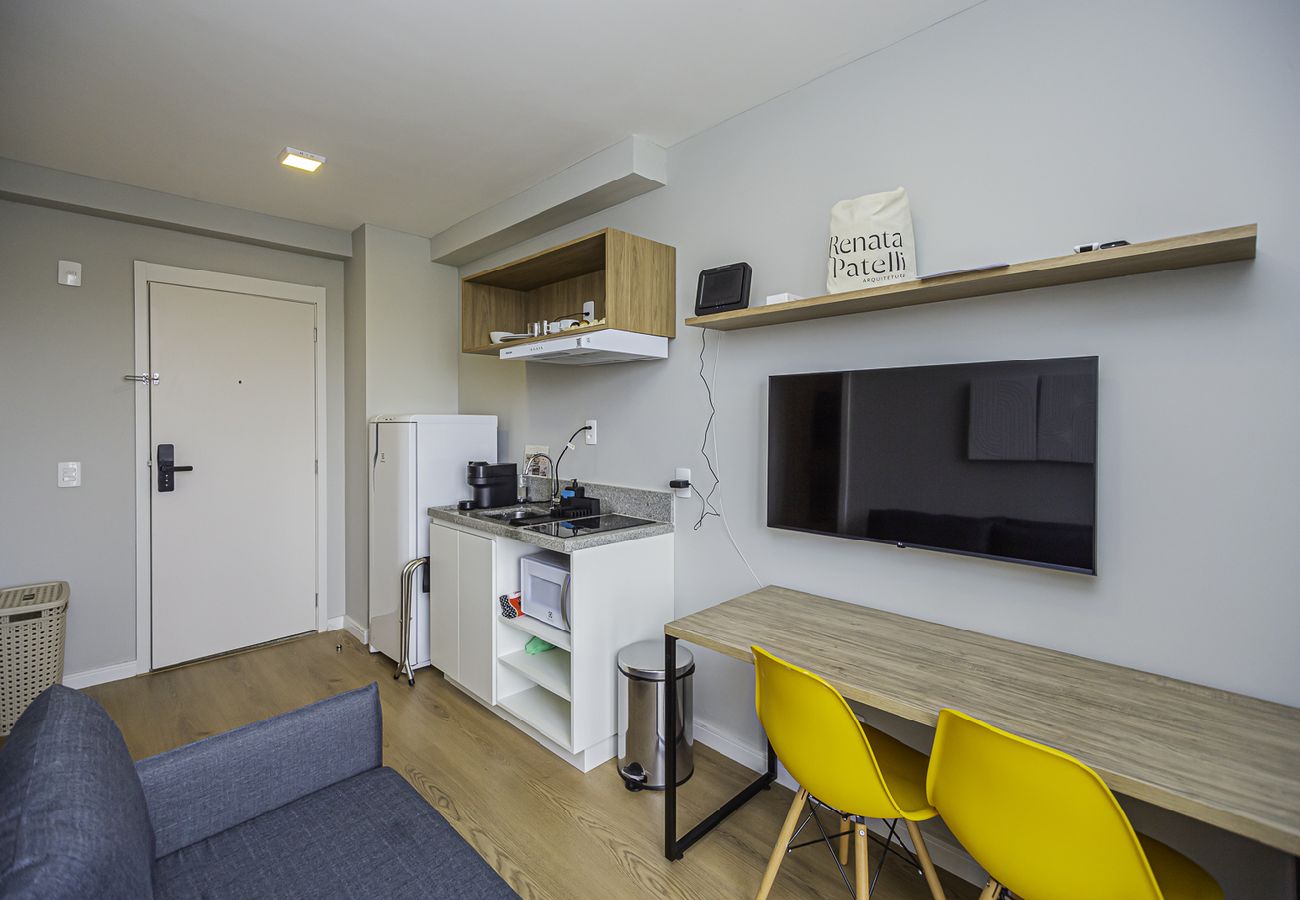Apartamento en São Paulo - Loft com Academia e Piscina em Indianópolis  Apartamento en São Paulo - Loft com Academia e Piscina em Indianópolis