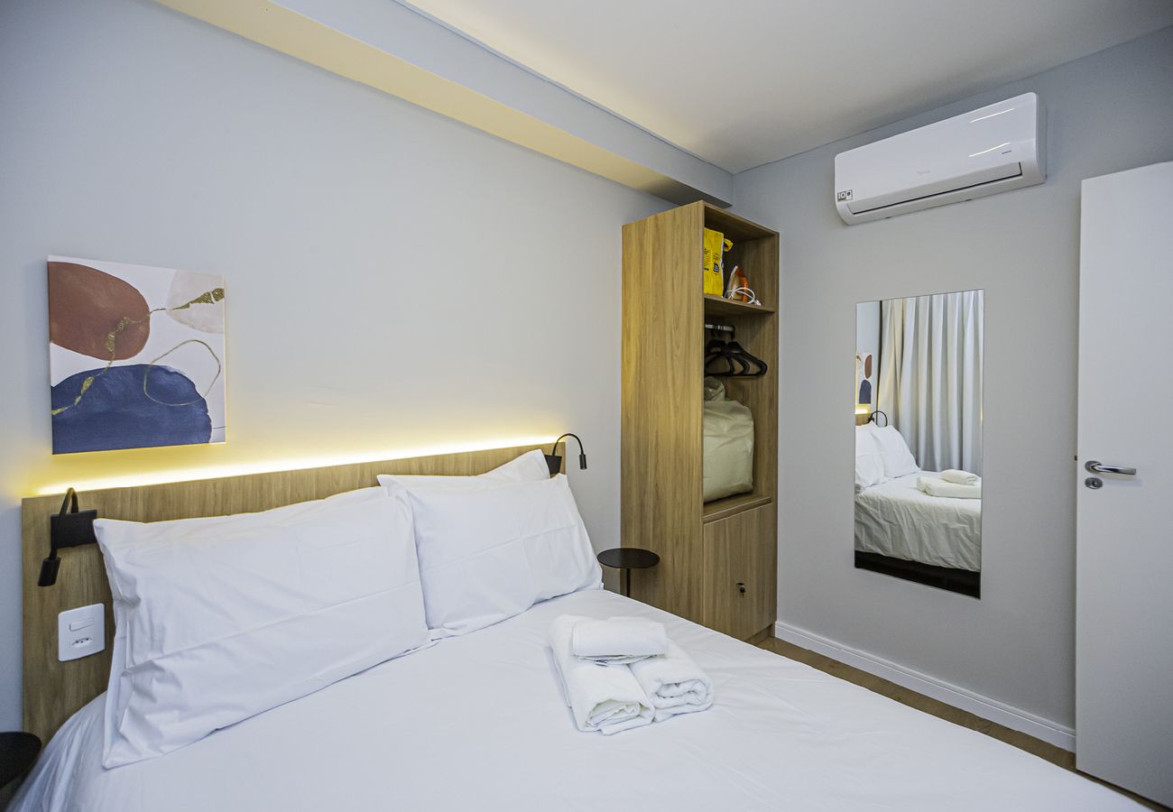 Apartamento en São Paulo - Loft com Academia e Piscina em Indianópolis  Apartamento en São Paulo - Loft com Academia e Piscina em Indianópolis