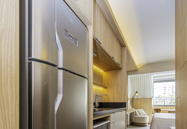 Apartamento en São Paulo -  Flat c/ Piscina e Academia na Chácara Klabin Apartamento en São Paulo -  Flat c/ Piscina e Academia na Chácara Klabin