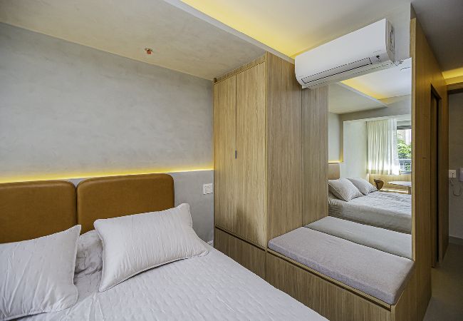 Apartamento en São Paulo -  Flat c/ Piscina e Academia na Chácara Klabin Apartamento en São Paulo -  Flat c/ Piscina e Academia na Chácara Klabin