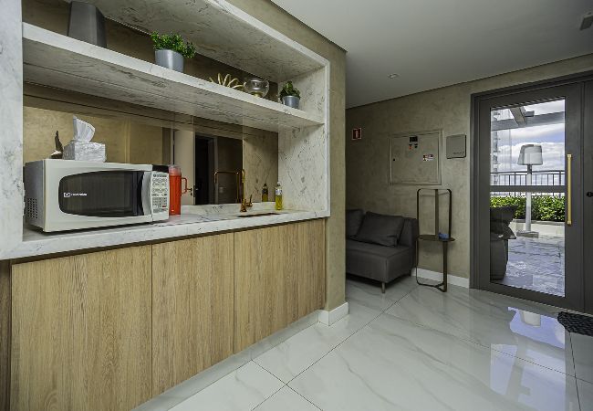 Apartamento en São Paulo -  Flat c/ Piscina e Academia na Chácara Klabin Apartamento en São Paulo -  Flat c/ Piscina e Academia na Chácara Klabin