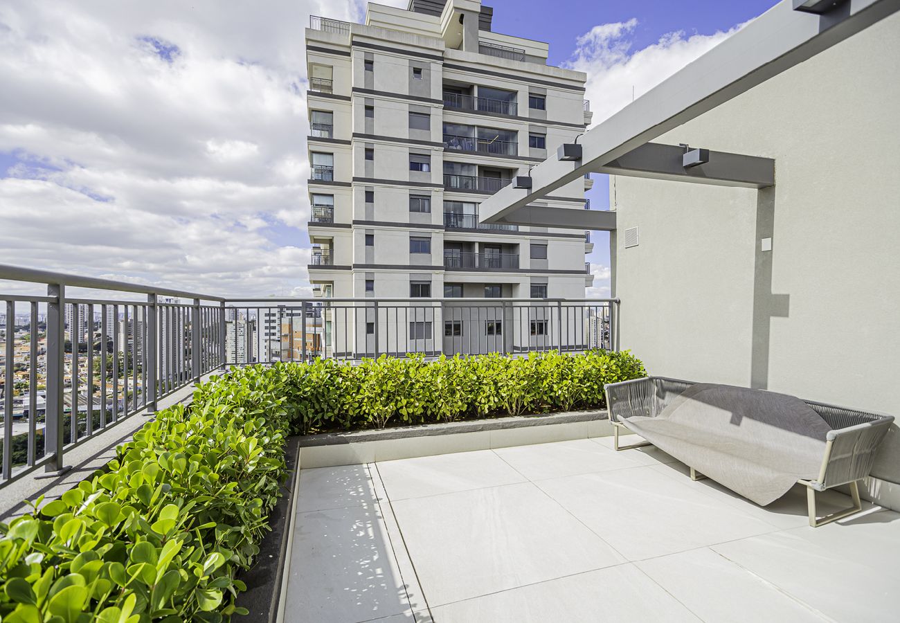 Apartamento en São Paulo -  Flat c/ Piscina e Academia na Chácara Klabin Apartamento en São Paulo -  Flat c/ Piscina e Academia na Chácara Klabin