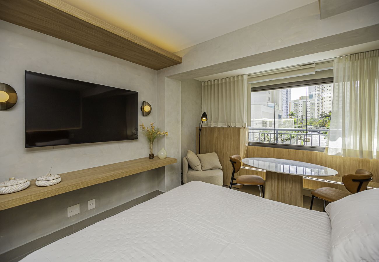 Apartamento en São Paulo -  Flat c/ Piscina e Academia na Chácara Klabin Apartamento en São Paulo -  Flat c/ Piscina e Academia na Chácara Klabin