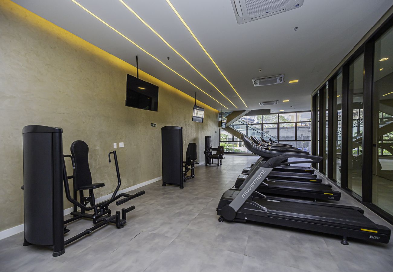Apartamento en São Paulo -  Flat c/ Piscina e Academia na Chácara Klabin Apartamento en São Paulo -  Flat c/ Piscina e Academia na Chácara Klabin