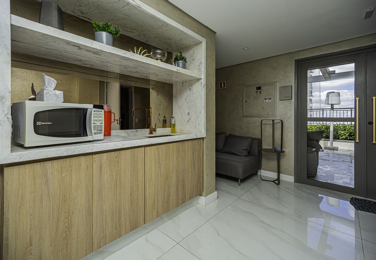 Apartamento en São Paulo -  Flat c/ Piscina e Academia na Chácara Klabin Apartamento en São Paulo -  Flat c/ Piscina e Academia na Chácara Klabin