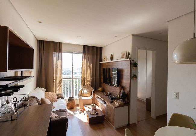 Apartamento en São Paulo - Apartamento com lazer, wi-fi e garagem em Jaraguá Apartamento en São Paulo - Apartamento com lazer, wi-fi e garagem em Jaraguá