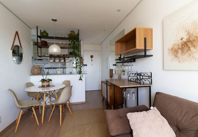 Apartamento en São Paulo - Apartamento com lazer, wi-fi e garagem em Jaraguá Apartamento en São Paulo - Apartamento com lazer, wi-fi e garagem em Jaraguá