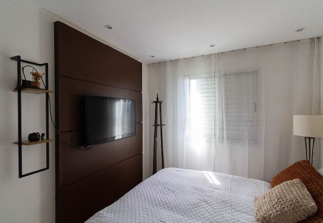 Apartamento en São Paulo - Apartamento com lazer, wi-fi e garagem em Jaraguá Apartamento en São Paulo - Apartamento com lazer, wi-fi e garagem em Jaraguá