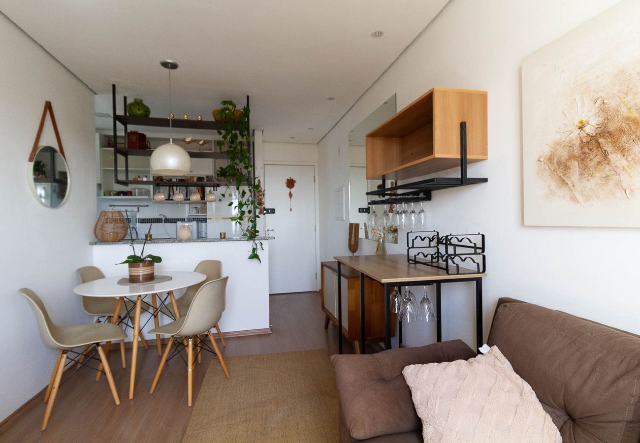 Apartamento en São Paulo - Apartamento com lazer, wi-fi e garagem em Jaraguá