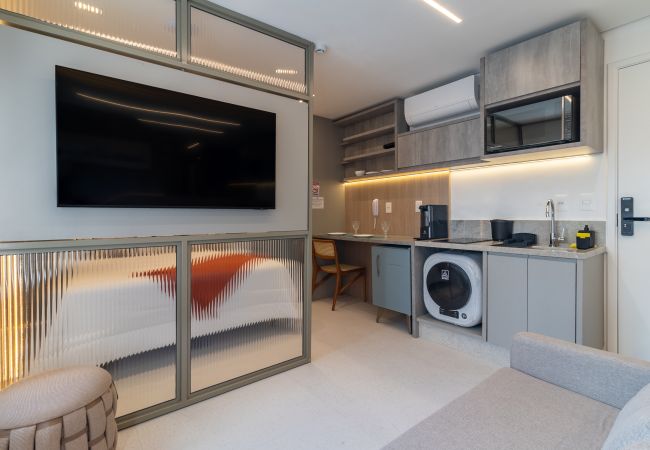 Estudio en São Paulo - Estudio 33 no Jardins , academia 24h Estudio en São Paulo - Estudio 33 no Jardins , academia 24h