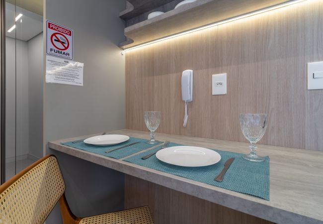 Estudio en São Paulo - Estudio 33 no Jardins , academia 24h Estudio en São Paulo - Estudio 33 no Jardins , academia 24h