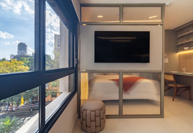 Estudio en São Paulo - Estudio 33 no Jardins , academia 24h Estudio en São Paulo - Estudio 33 no Jardins , academia 24h